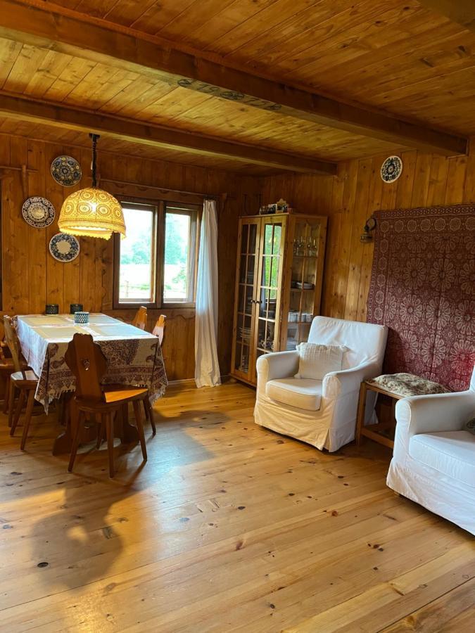 Drewniany Domek Bb Nad Rzeka Powrożnik Eksteriør bilde